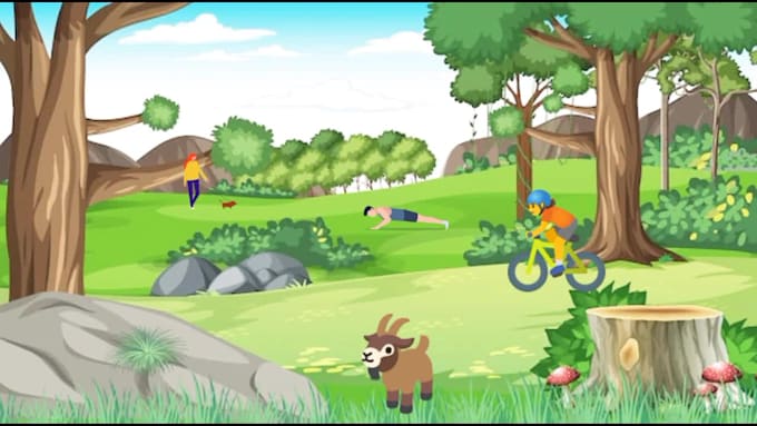 make a 2d cartoon animation video, whiteboard animation