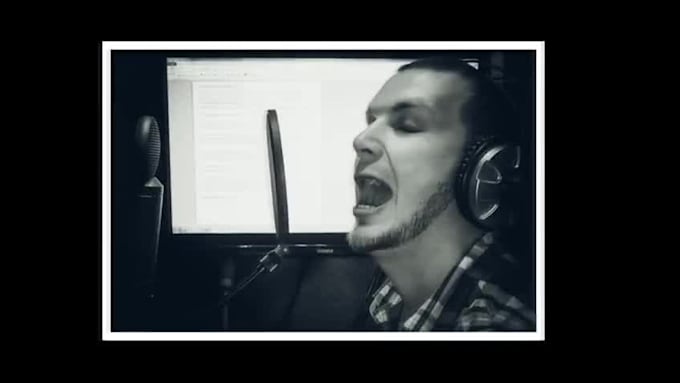 record english voice over with hard ukrainian accent