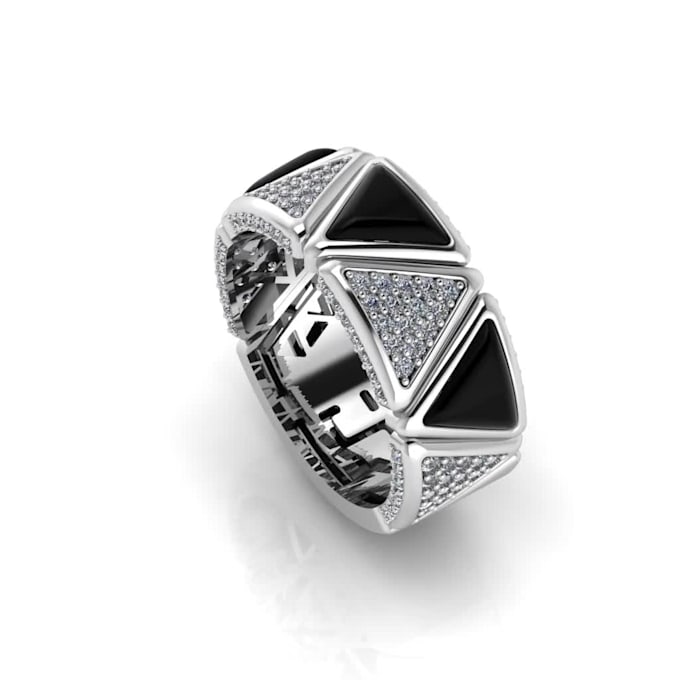 create cad 3d modeling and rendering jewelry animation