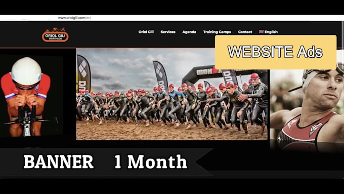 publish facebook ads from my coach sports triathlon account