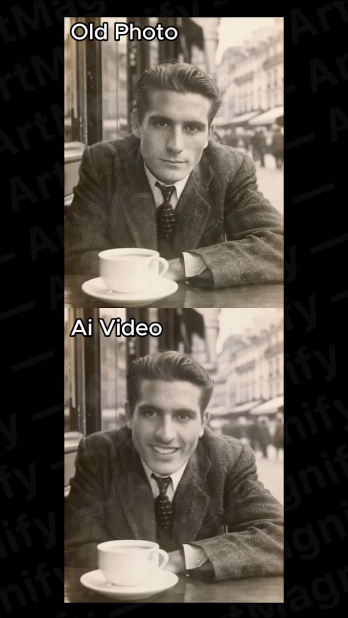 bring old photo to life