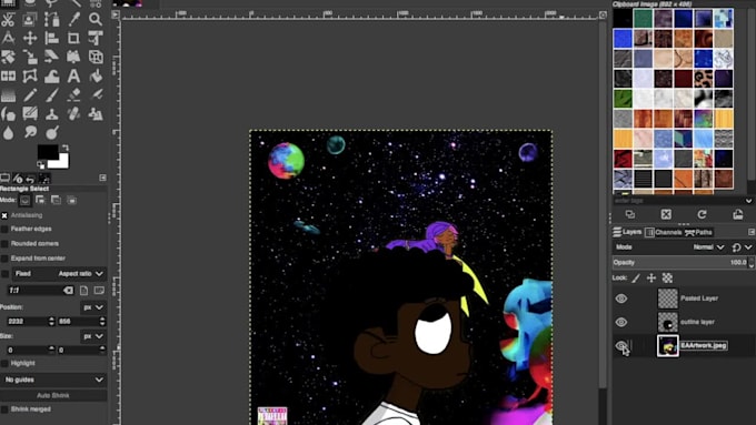 draw you a custom lil uzi vert album cover