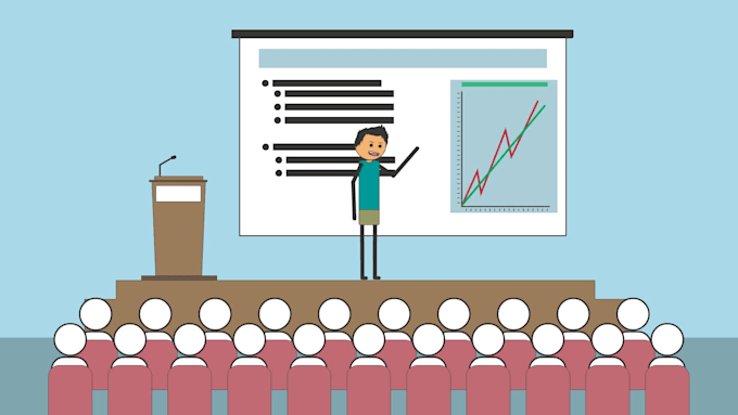 create simple 2d animation in stick figure version