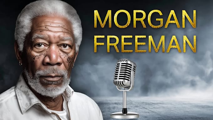 make a professional morgan freeman voice over
