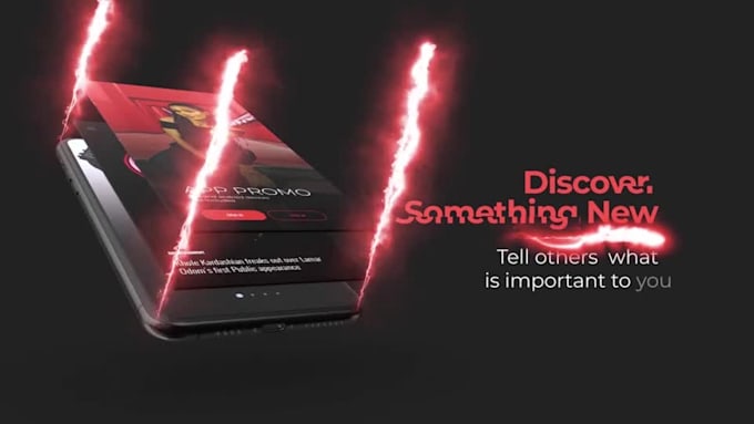 do 3d app promo video android ios