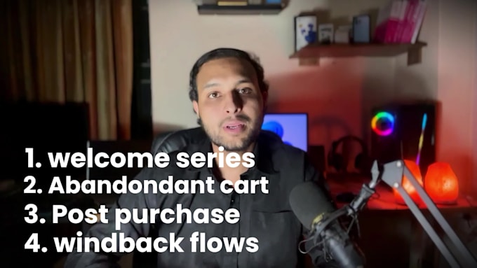 setup klaviyo ecommerce and shopify email marketing flows