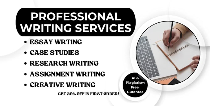 do essay writing, case studies, research,  and written tasks