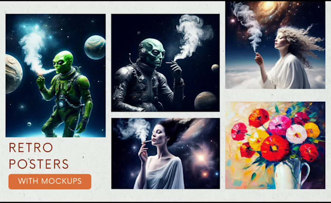 create trendy etsy digital wall art