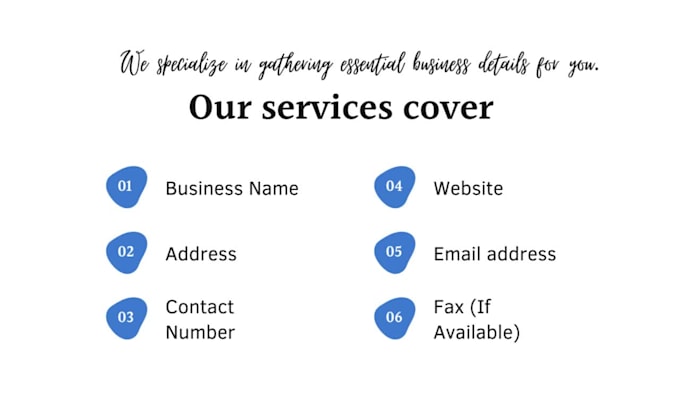 do data research find out contact information