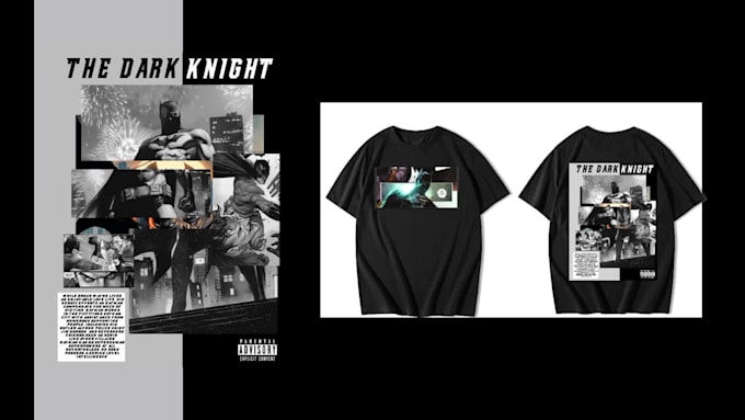 design comic book superhero tshirt for merch or brand