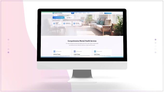 build a high performance therapist, counseling clinic website