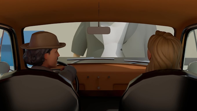 create high quality 3d character animation video
