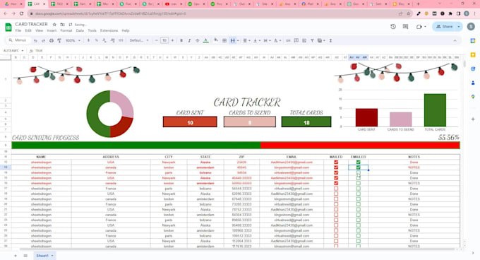 supercharge and make professional dashboard in google sheets