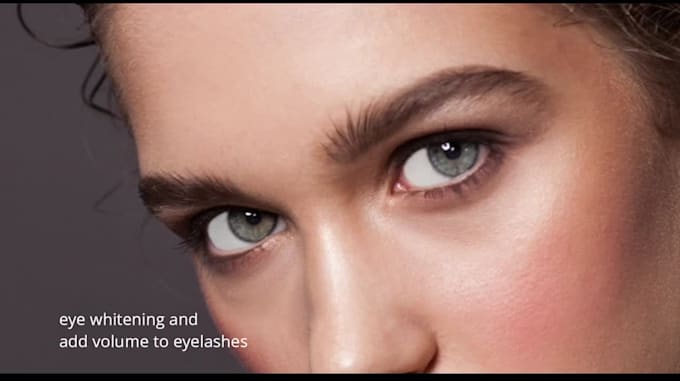 beauty retouch and edit headshots in photoshop