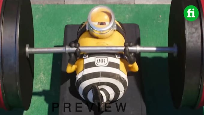 add logo and text in funny minion video