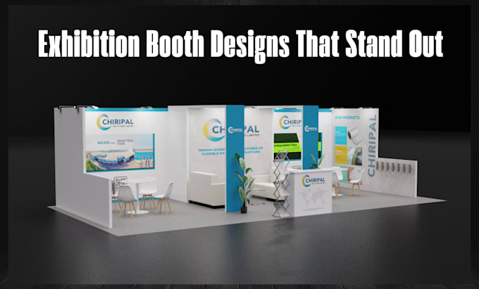 create your exhibition trade show booth and backdrop design