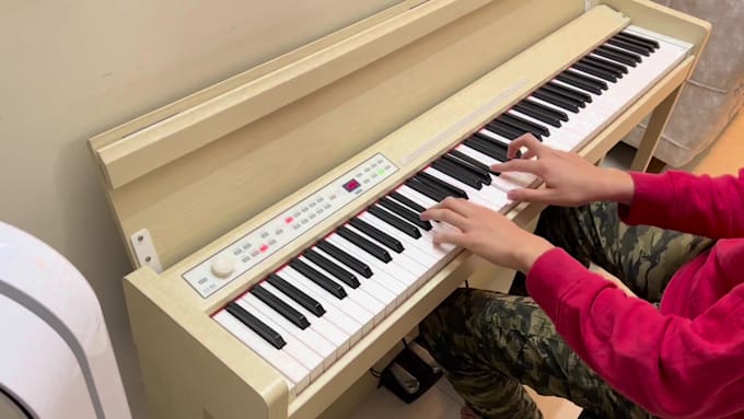 give piano lesson or any song you want