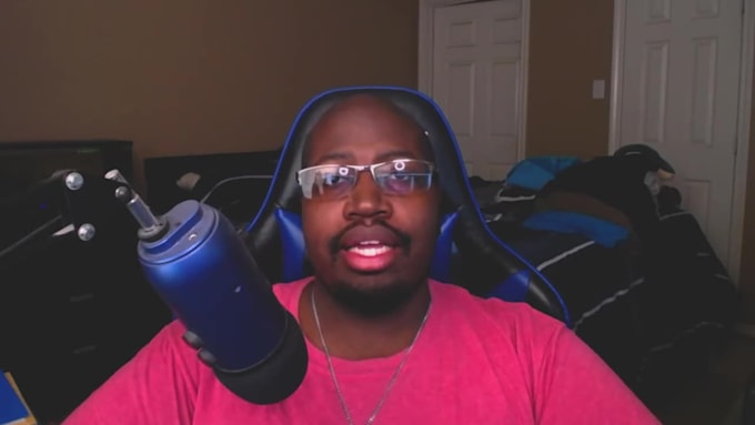 record a powerful male american voice over