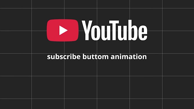make an animated youtube subscribe button