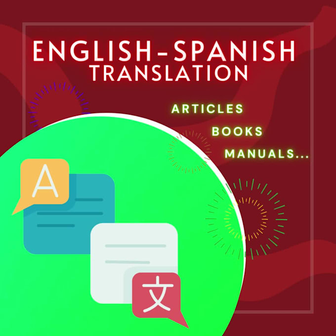 translate documents or books into spanish or viceversa