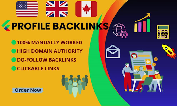 do build 500 SEO profile backlinks for link building