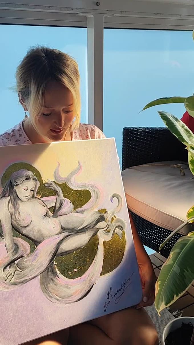 customize painting from your story