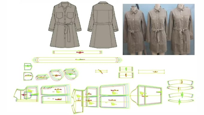 do garments pattern cad design