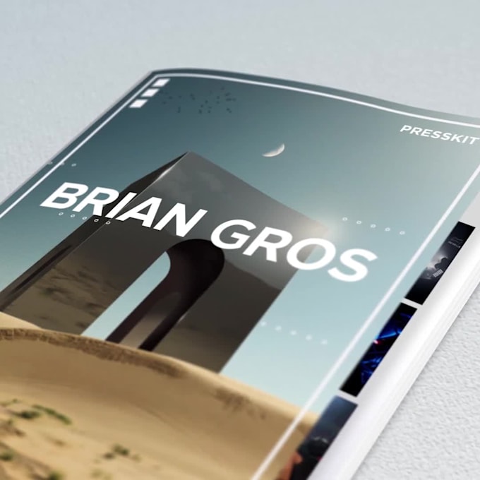 create a professional dj presskit