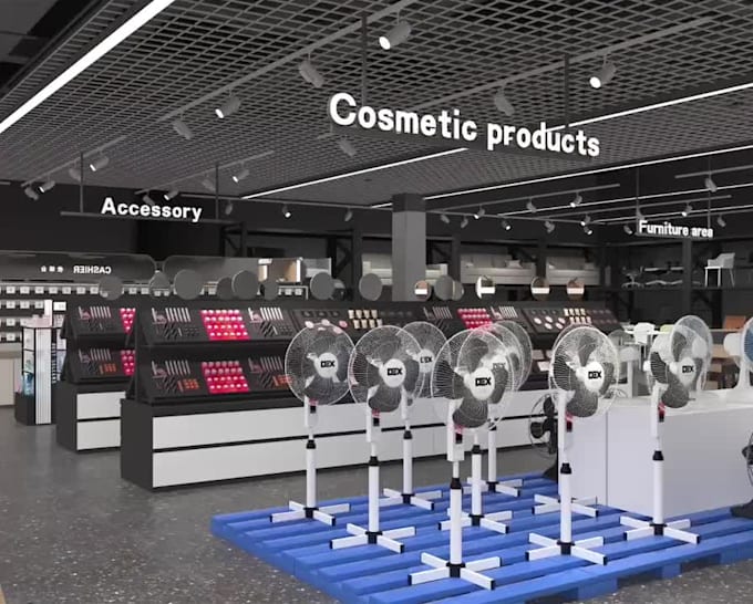 3d software to create interior design, store design, tooling design,