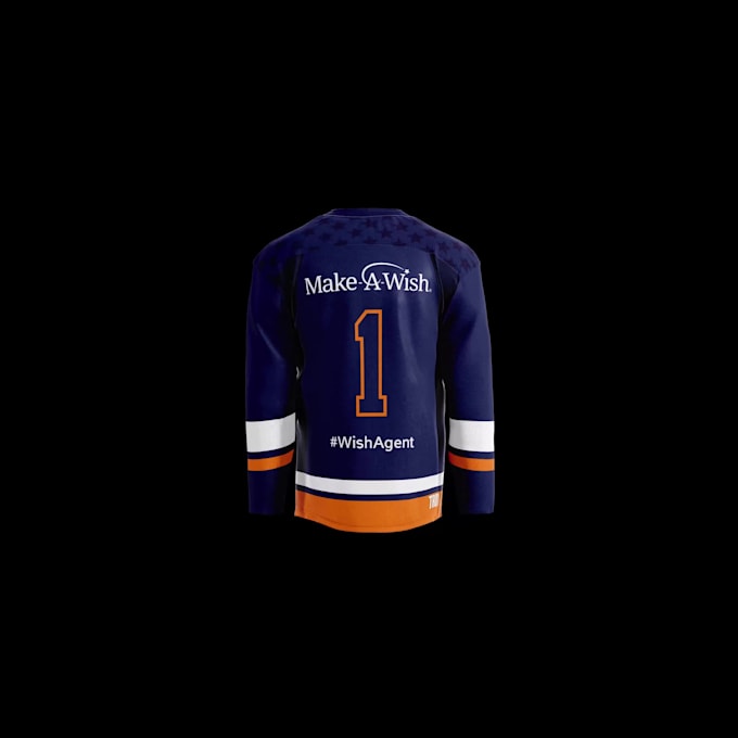 do animated hockey jersey mockup