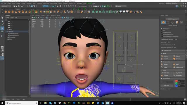 Rig3d model,ik fk rigging, control rig, facial rig, human rig ue5 ...