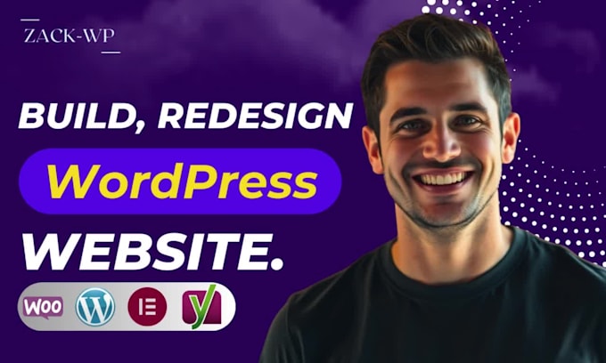 build wordpress website, create blog website or design, redesign wordpres