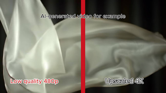 high quality ai upscale video to 4k 8k 60fps