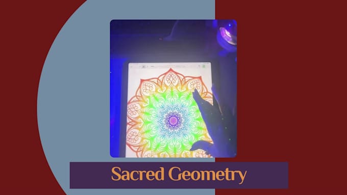 create sacred geometry mandala art for tattoos, branding, and decor