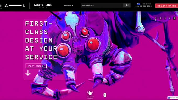 create the webflow website for you