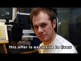 record a voiceover script in my british accent
