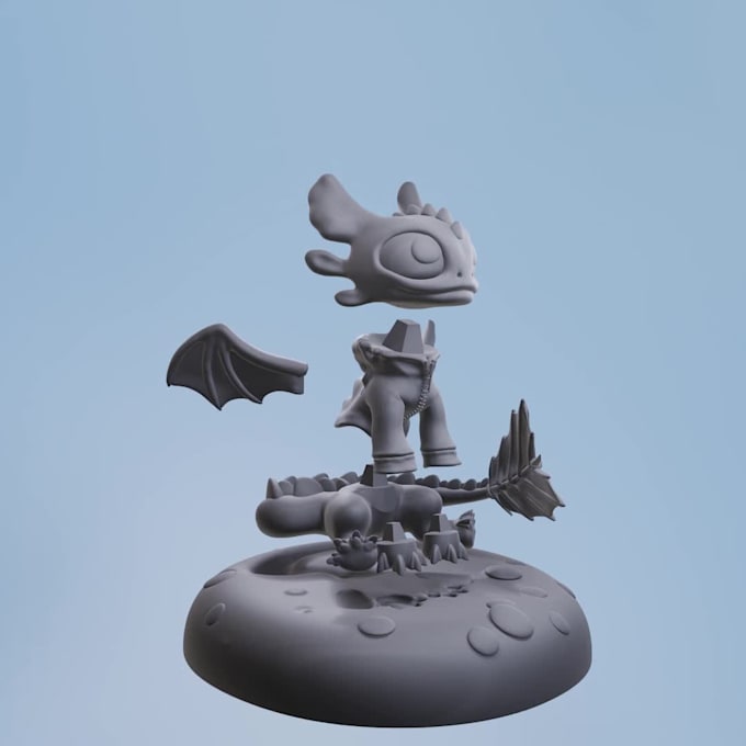 split, edit, rescale, and enhance the 3d model for printing