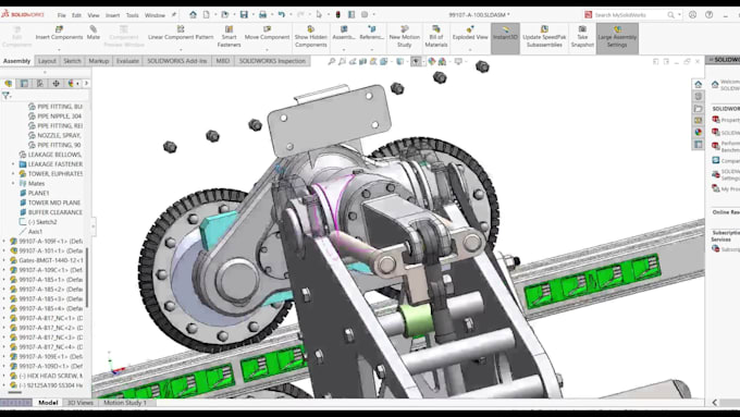 do machine and fixture design using mechanical engineering and solidworks