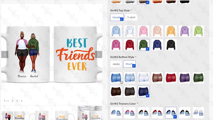 make teeinblue pod personalized product