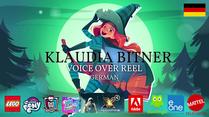 record a voice over in german for your project