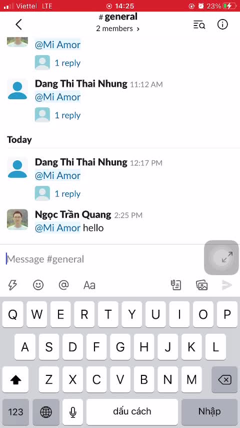 develop slack bot, slack app according to your requirements