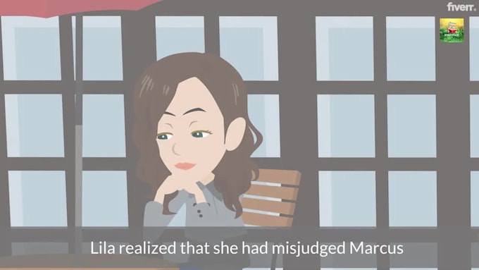 make professional 2d animation explainer or cartoon storytelling video