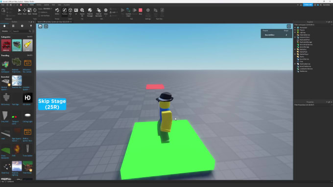 Make You A Fully Functioning Roblox Obby By Anythingblox Fiverr 8746