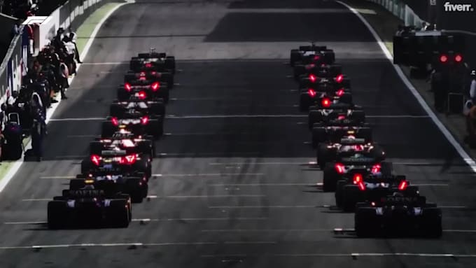 do professional formula 1 f1 video editing