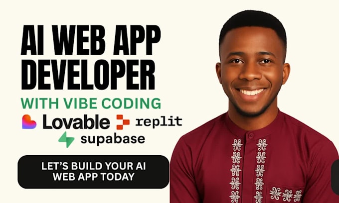 develop ai websites with vibe coding using lovable, supabase, and replit