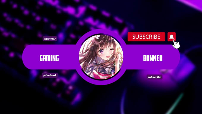 Design a attractive gaming banner for youtube,twitch,kick by Awais_noor ...