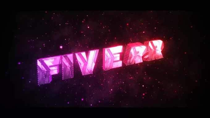 create a cool 3d gaming dubstep intro for you youtube