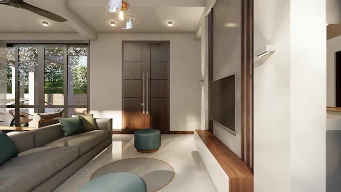 Create 3d architectural renderings of interior and exterior by ...