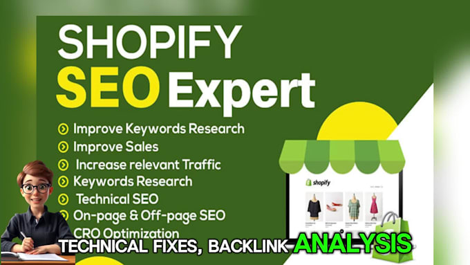 do advance shopify store SEO optimization to boost sales, traffic google ranking