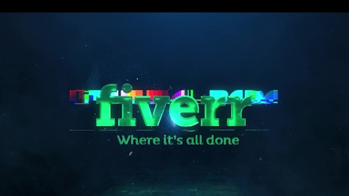 get you 2d, 3d logo intro in 5 hrs